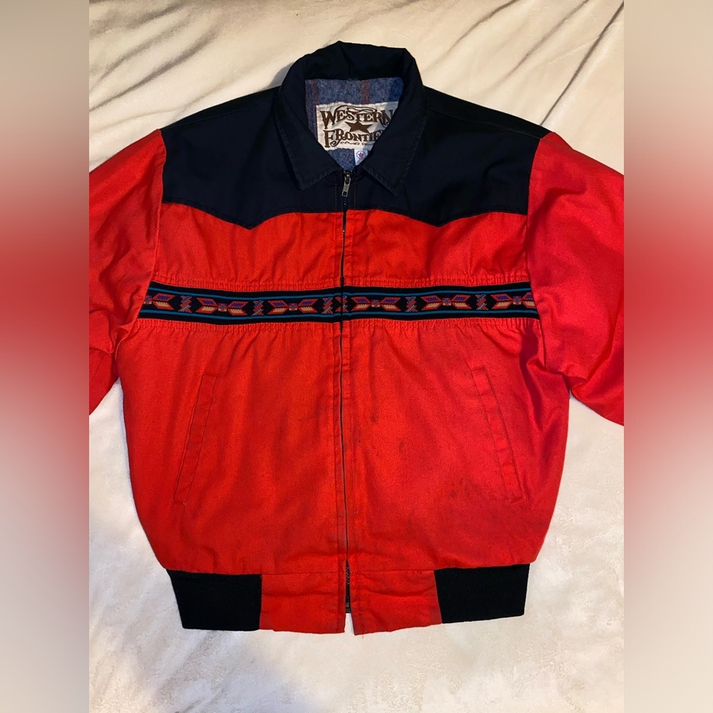 Western frontier, vintage cowboy jacket